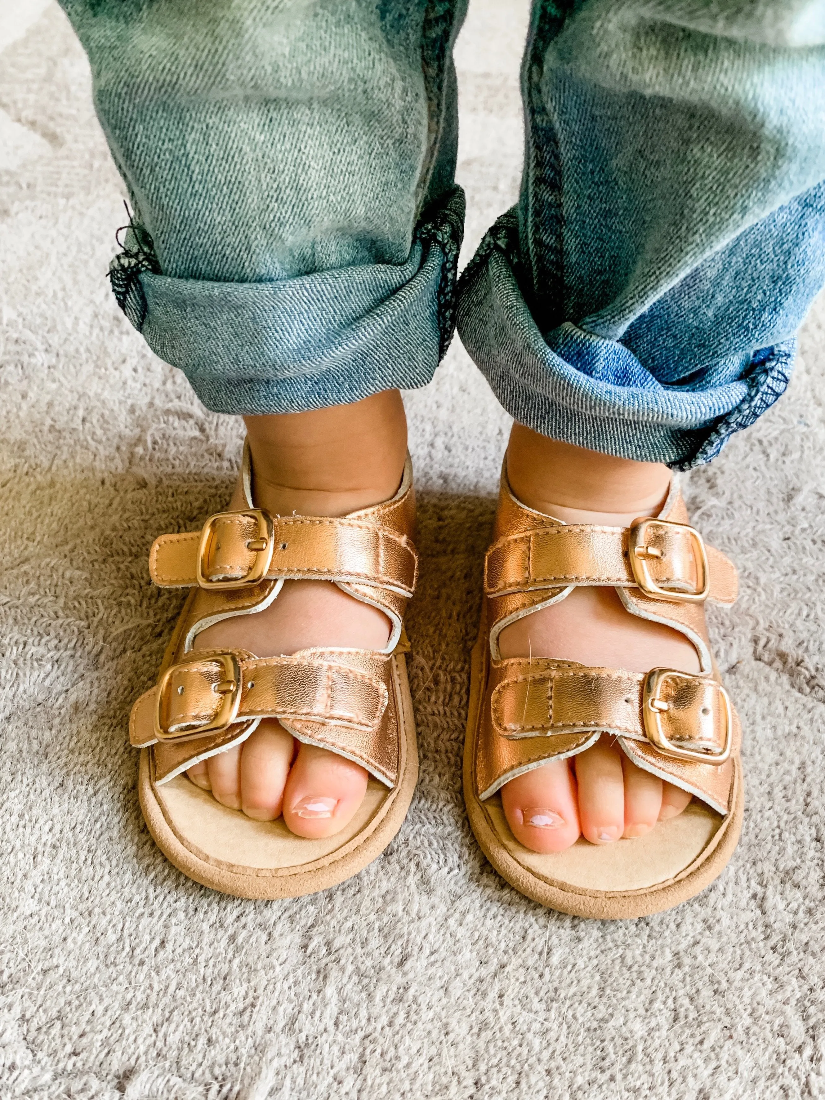 Rose Gold Charley Sandal