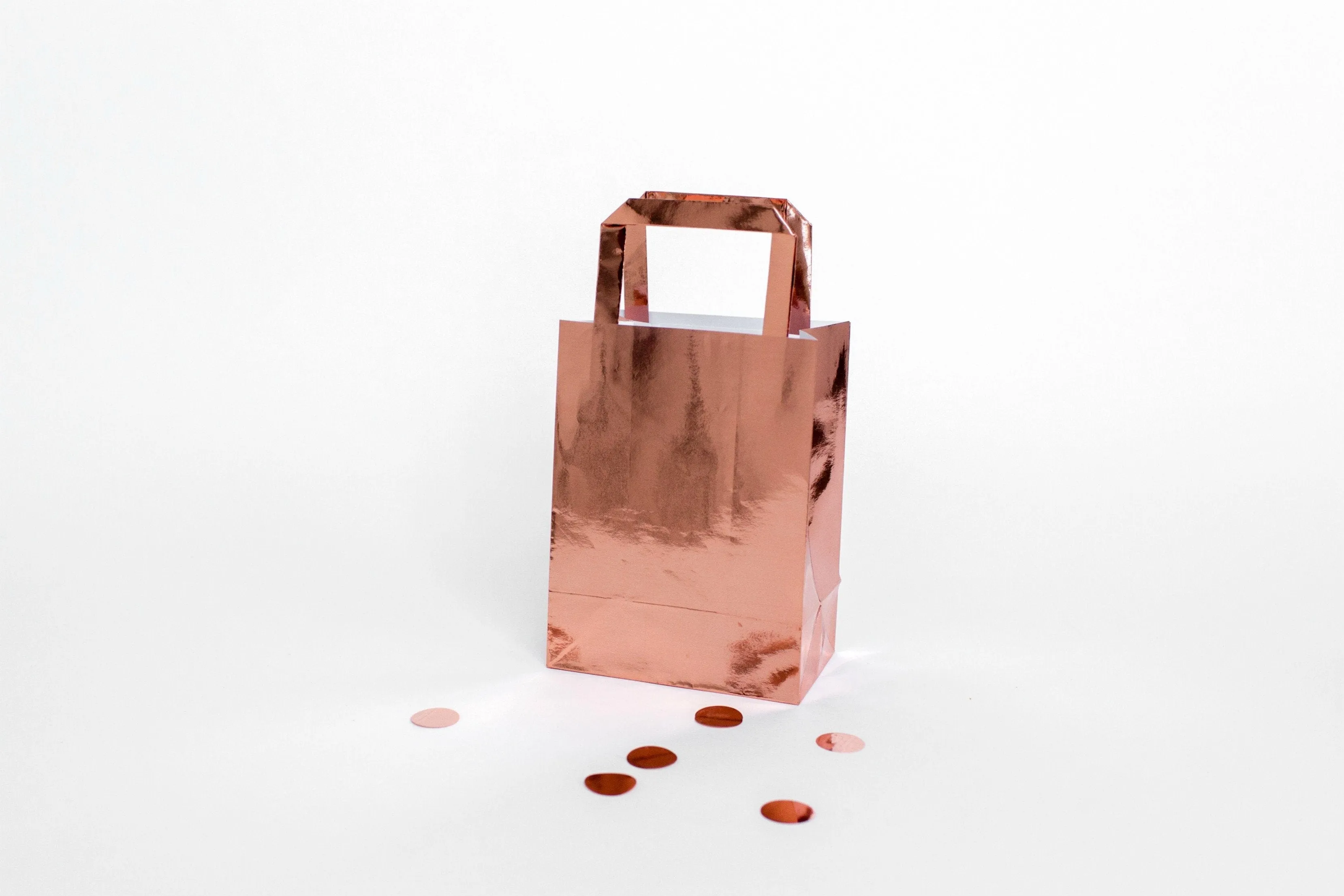 Rose Gold Party Bags