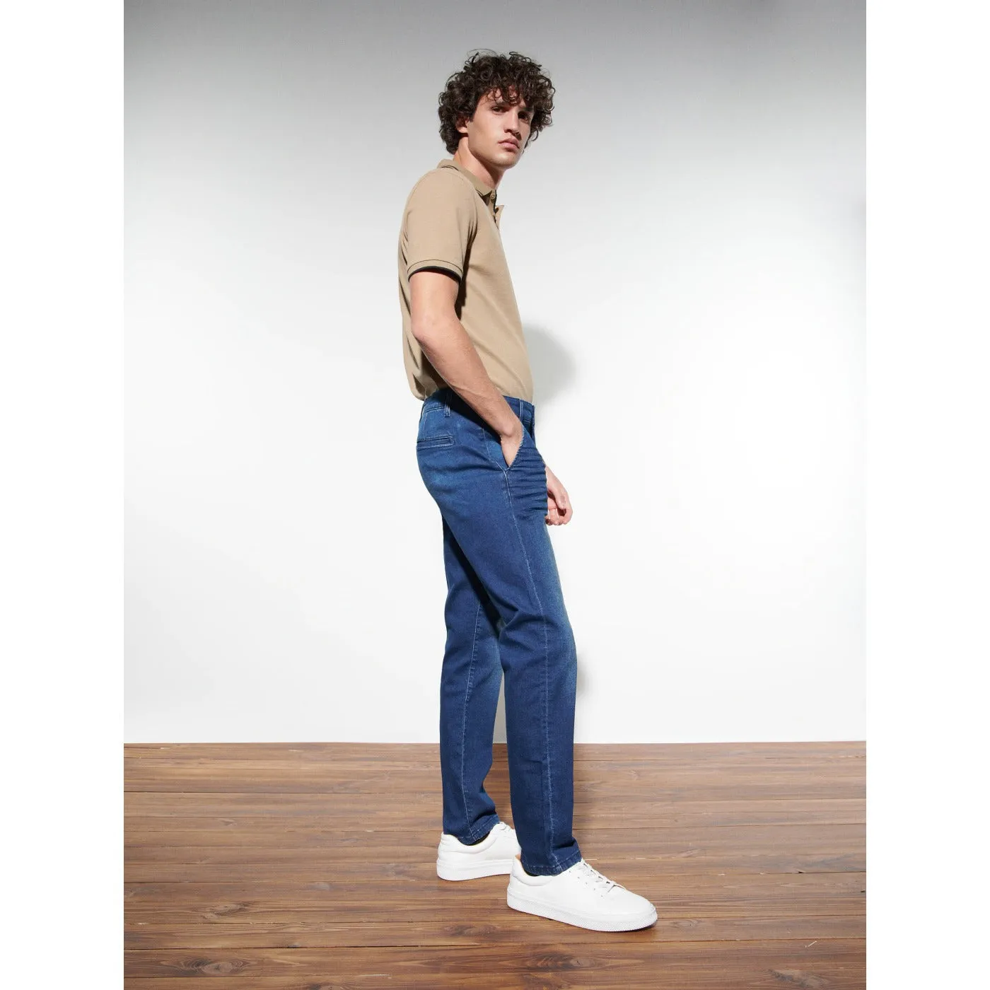 RSVD Slim Blue Chino Jeans