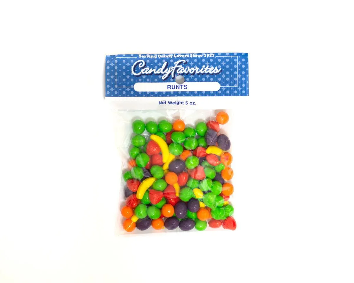 Runts 5 Ounce Peg Bags