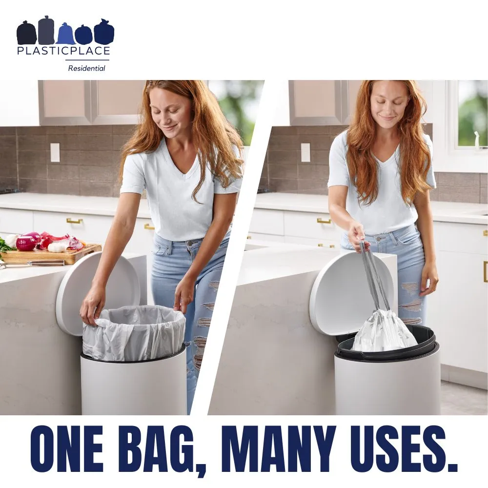 Sample of - 13-17 Gallon Simplehuman Compatible Trash Bags Code Q