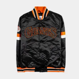 Shoe Palace Exclusive San Francisco Giants Varsity Mens Jacket (Black/Orange)