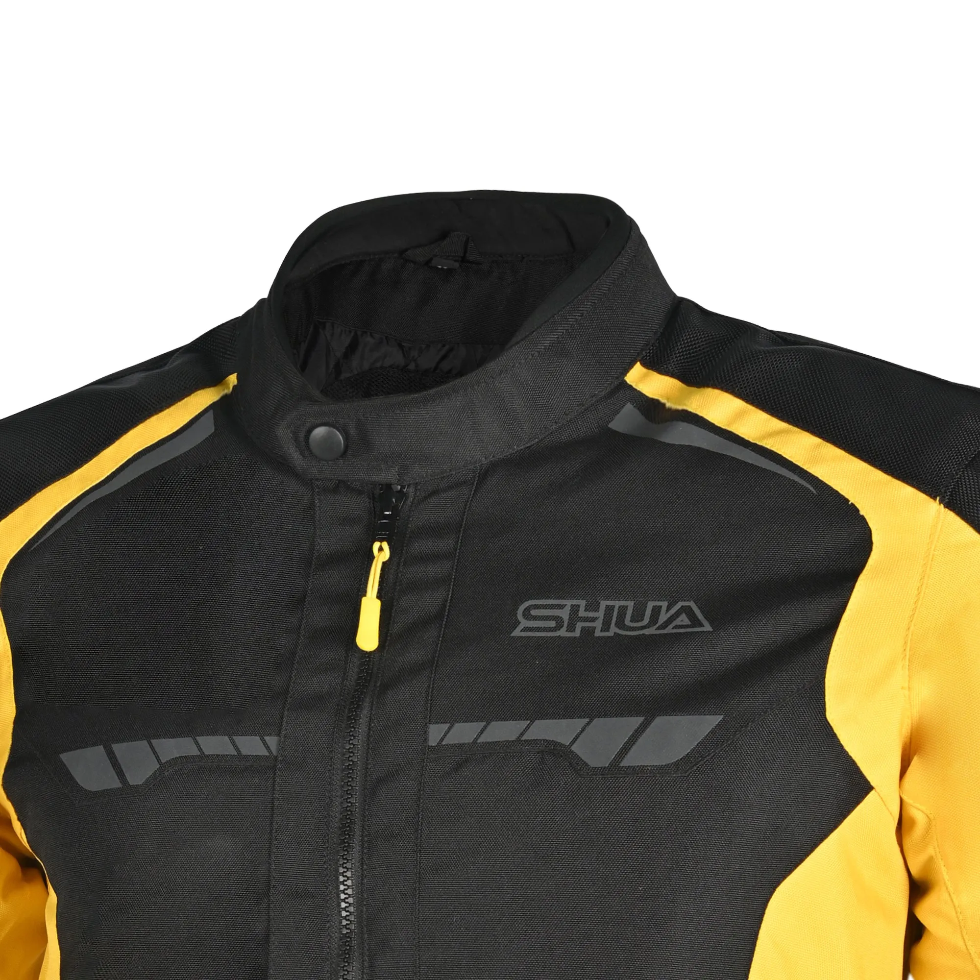 SHUA - Immortal Textile Racing Jacket - Black Yellow