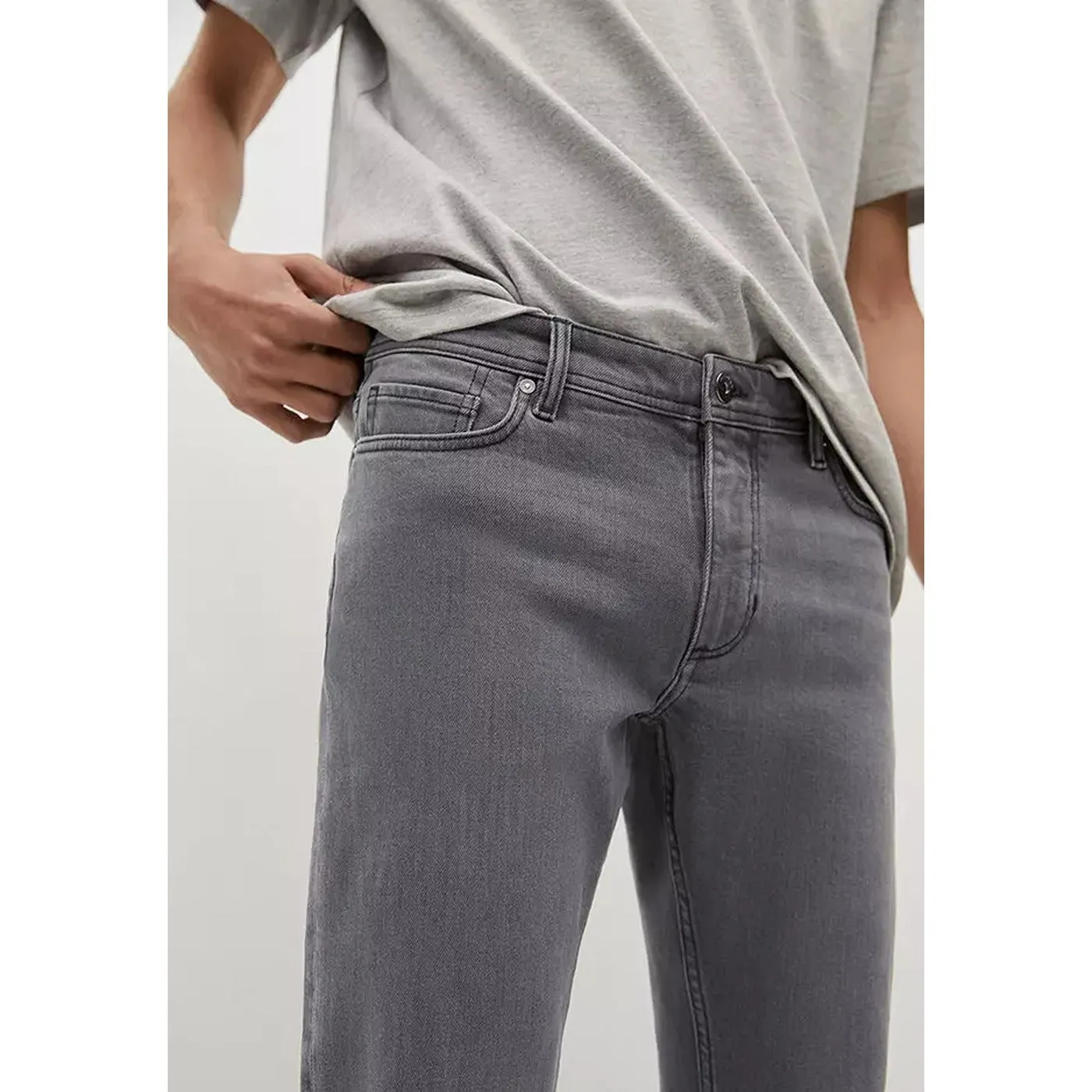 Slim-Fit Grey Wash Jan Jeans