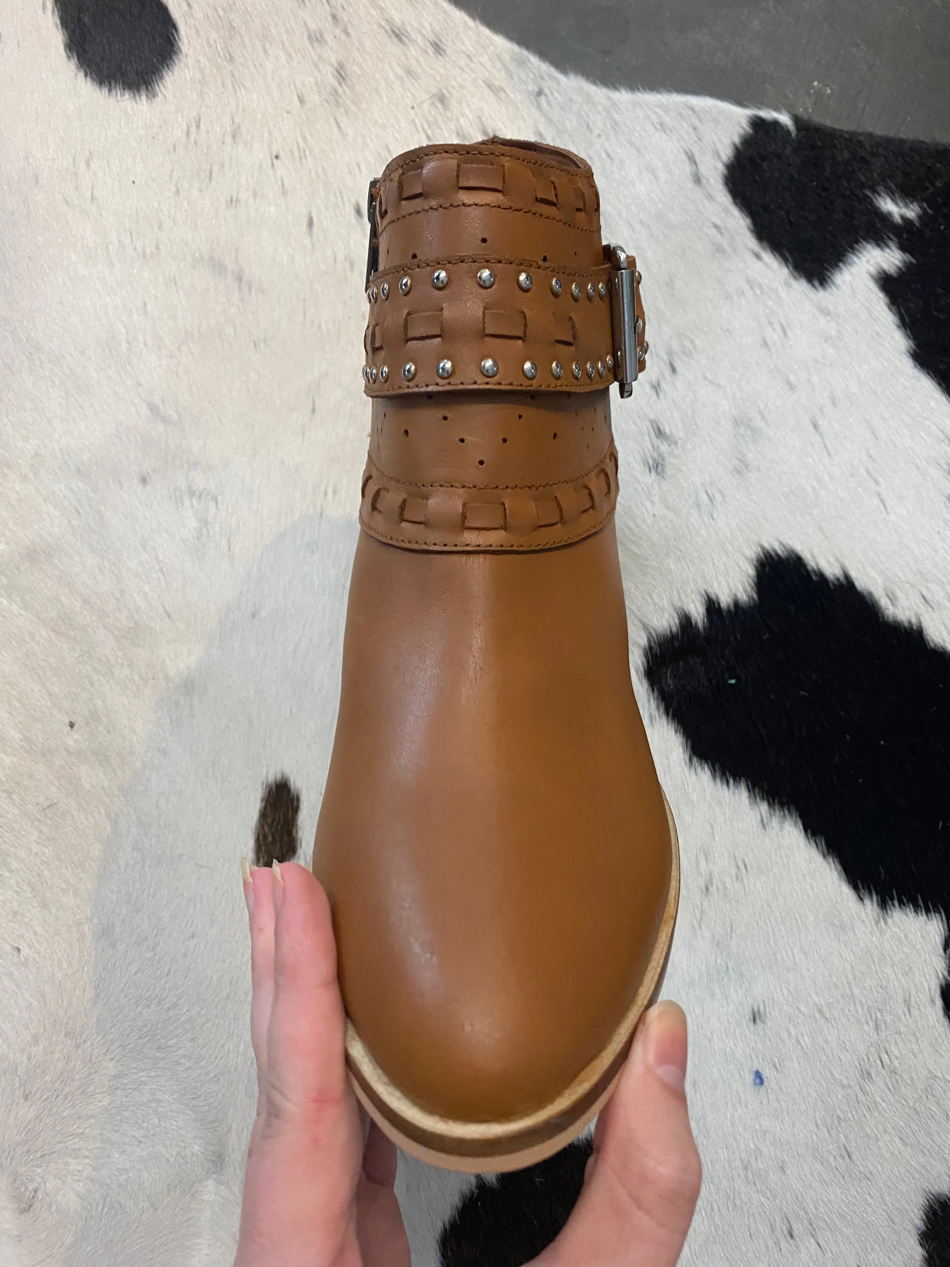 Temp Boot // Tan Leather