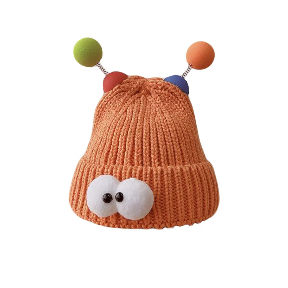 Winter Warm Kids Baby Knit Cartoon Beanie Hat Boys Girls Party Carnival Cosplay YZJ0214