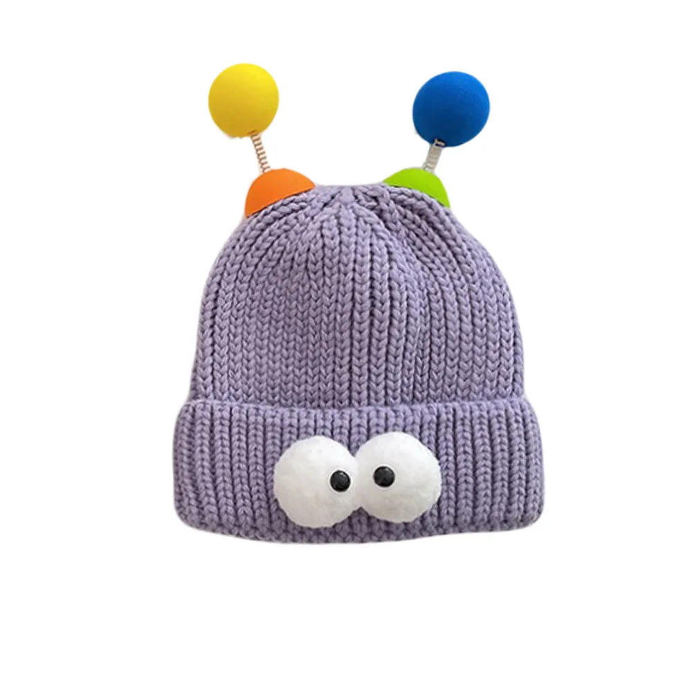 Winter Warm Kids Baby Knit Cartoon Beanie Hat Boys Girls Party Carnival Cosplay YZJ0214