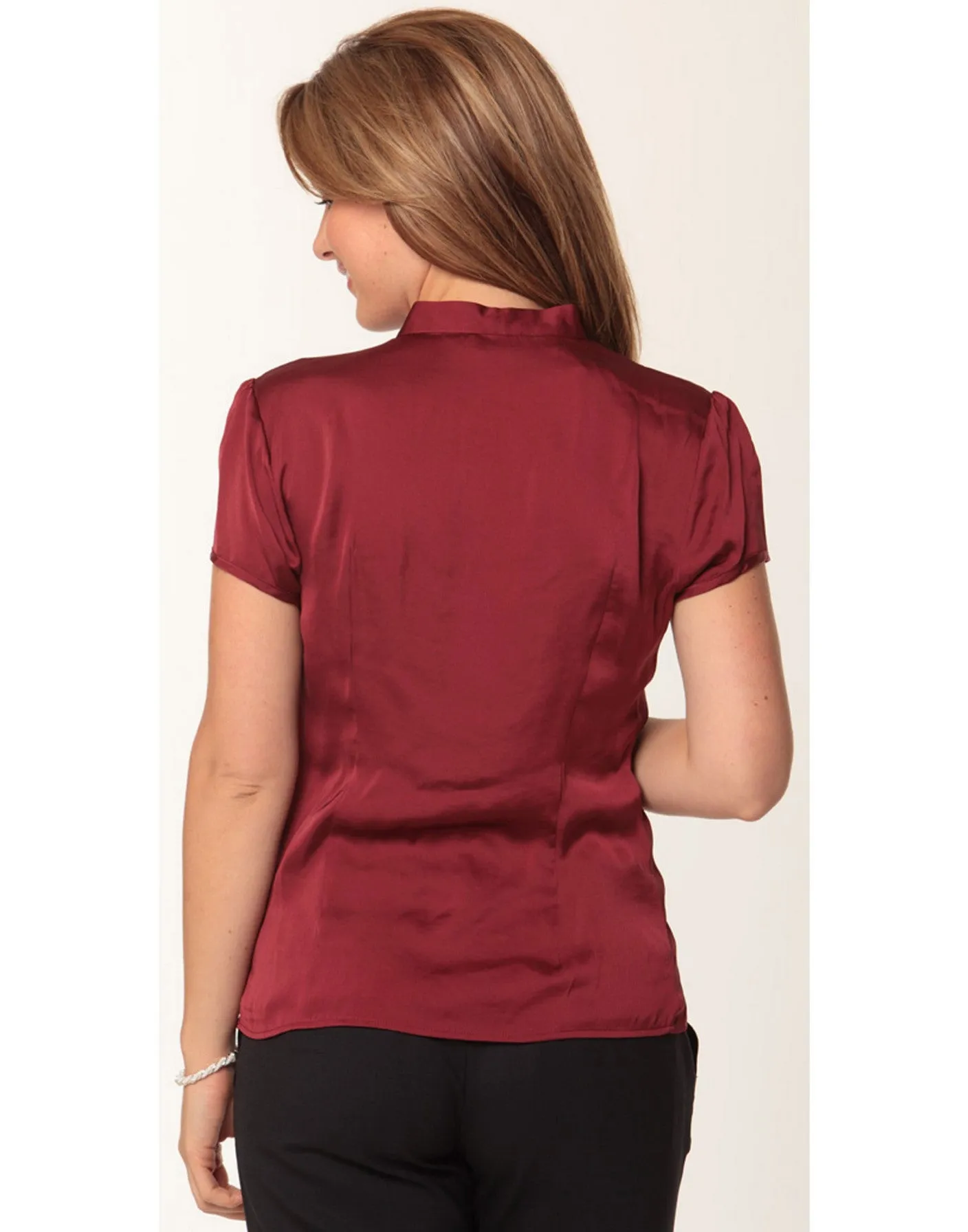 Women's Tie Neck Blouse