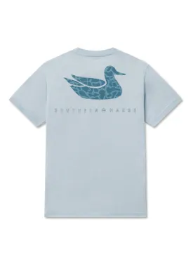 Youth Seawash Tee Retro Duck in Mist by Southern Marsh