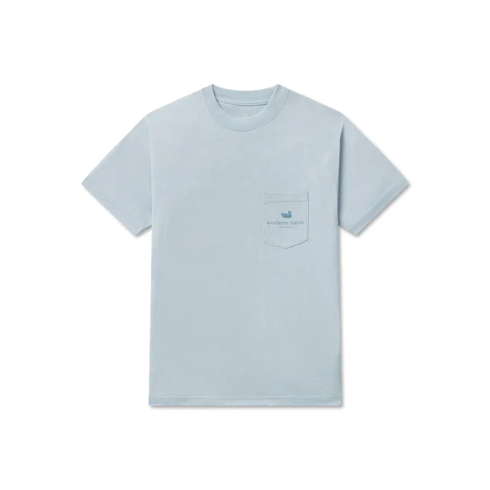 Youth Seawash Tee Retro Duck in Mist by Southern Marsh